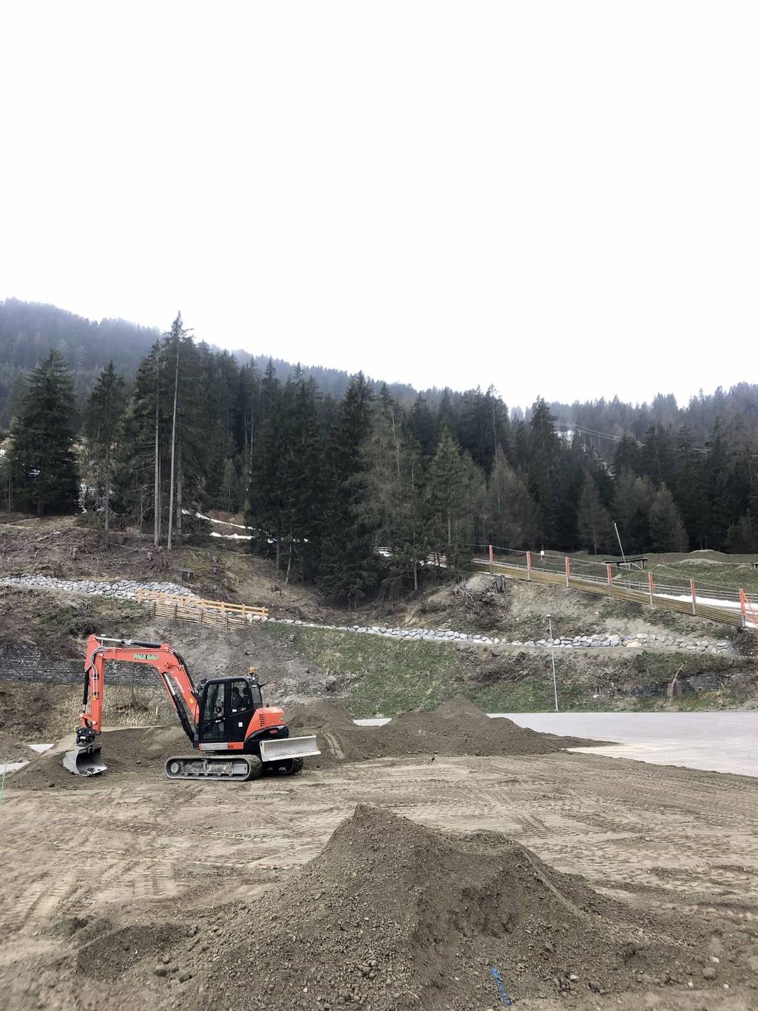 Pumptrack im Bikepark